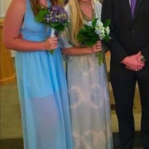 Sage tye-dye maxi dress from LuLu’s